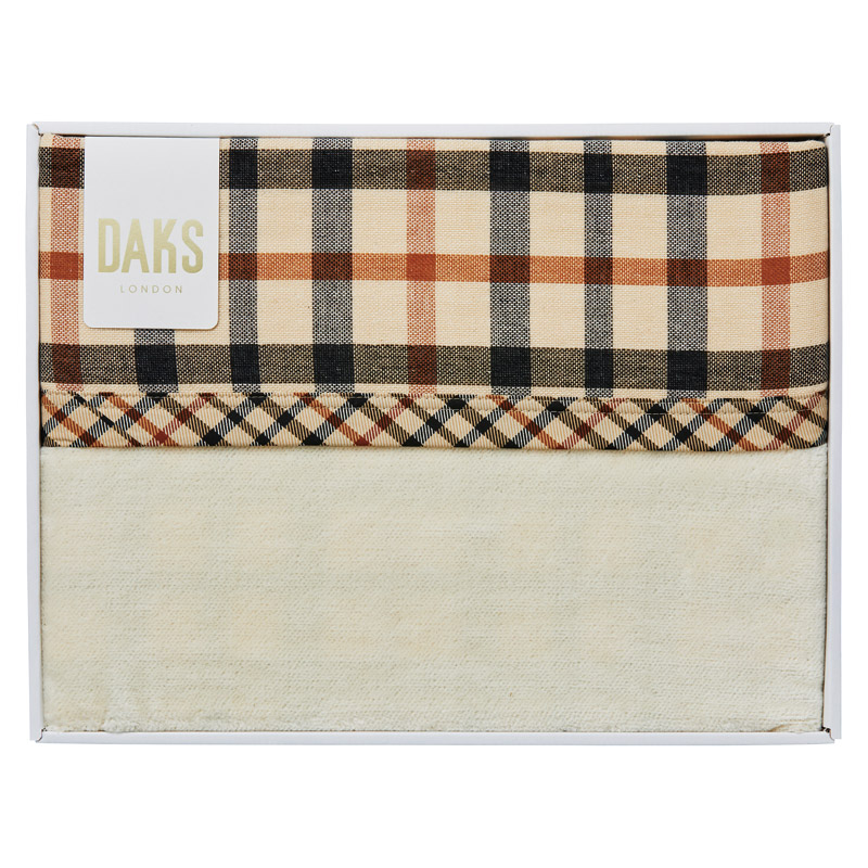 ダックス シール織/ガーゼ リバーシブル綿毛布（毛羽部分）