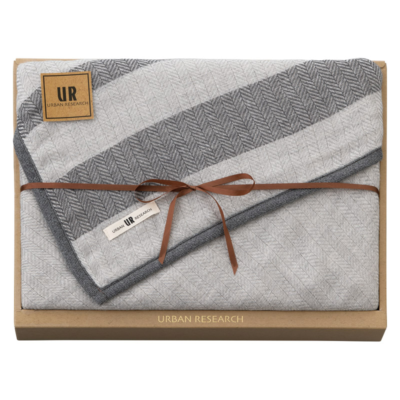 アーバンリサーチ 国産五重織ガーゼハーフケット