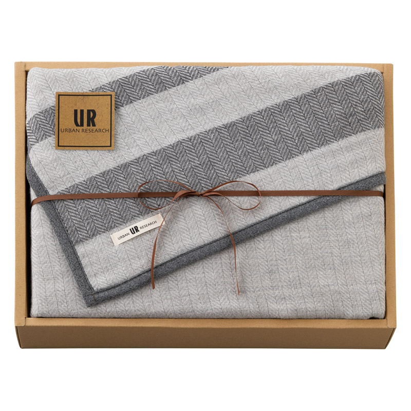 アーバンリサーチ 国産五重織ガーゼケット