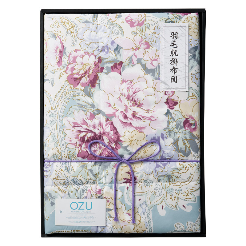 OZU 羽毛肌掛けふとん 