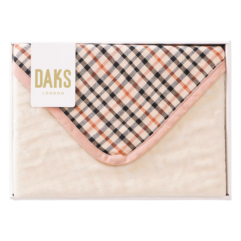 ダックス シール織/ガーゼ リバーシブルひざ掛け