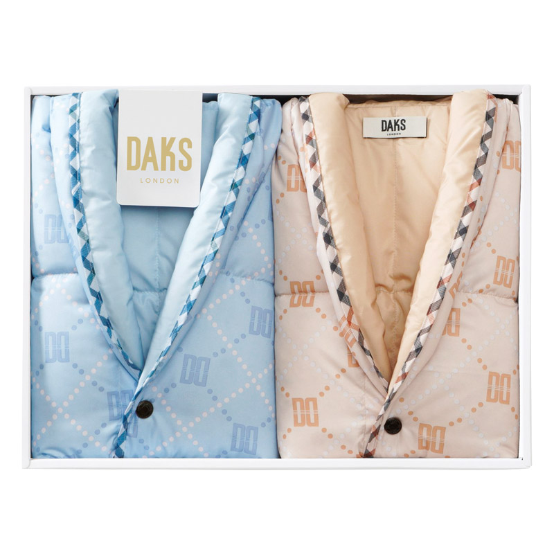 ダックス 洗える羽毛ポンチョ2P