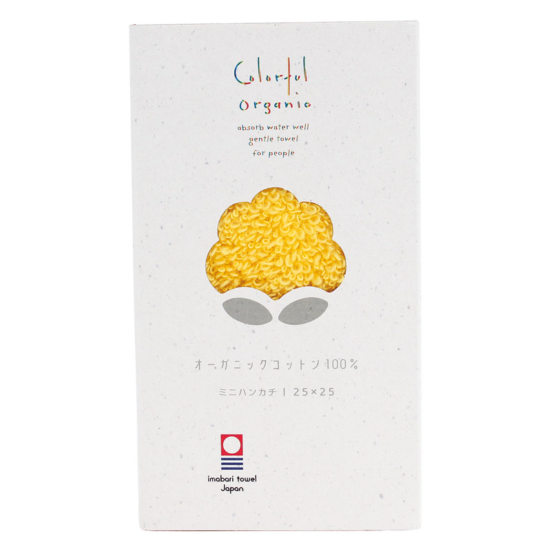 Colorful Organic ミニハンカチ
