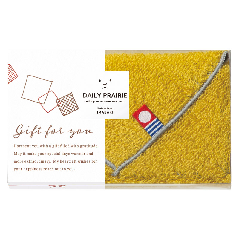 DAILY PRAIRIE リバーシブルタオルハンカチ