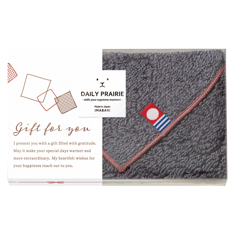 DAILY PRAIRIE リバーシブルタオルハンカチ