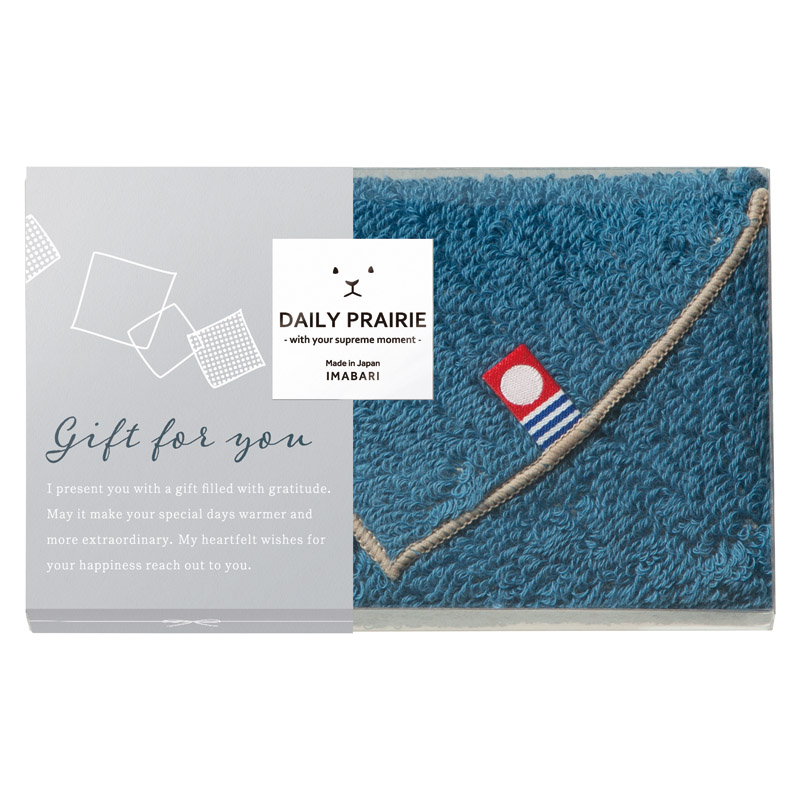 DAILY PRAIRIE リバーシブルタオルハンカチ