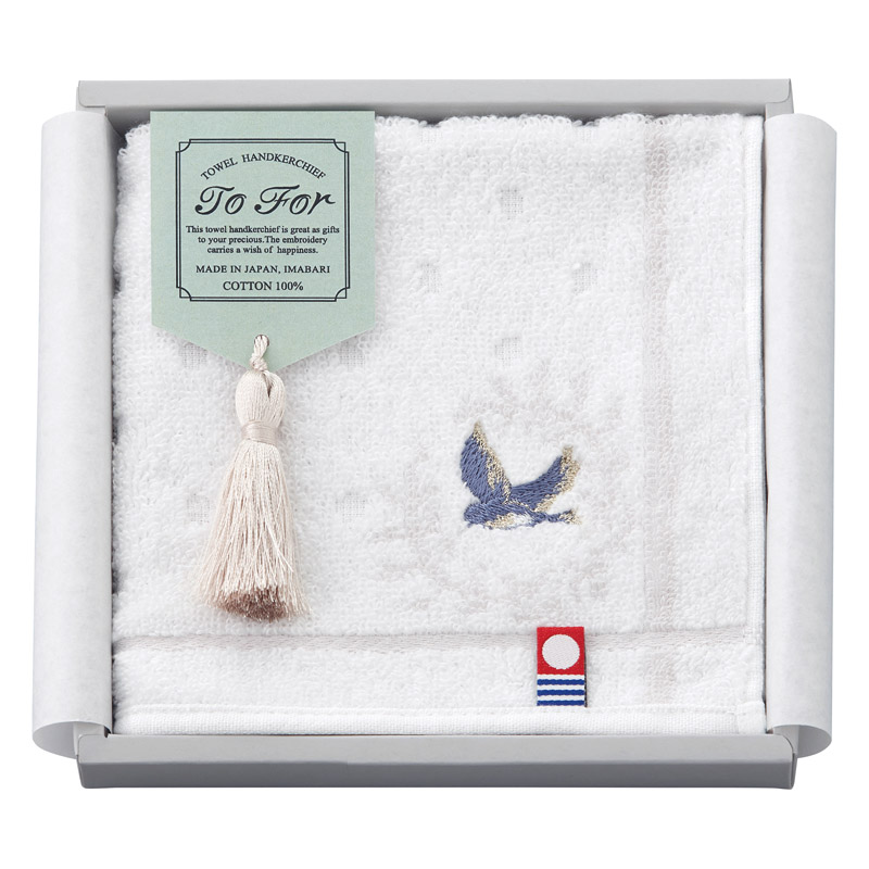 To For 刺繍入り今治タオルハンカチ