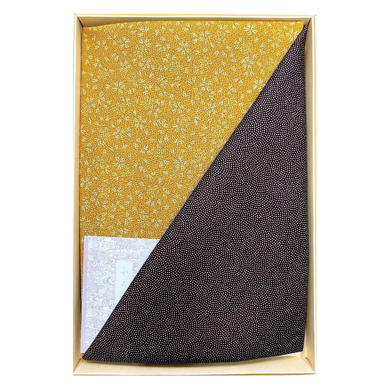 二巾一越織両面染