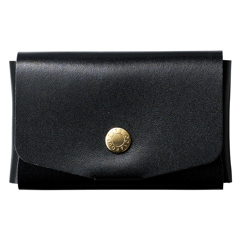 豊岡工房 牛革 縫わない名刺入