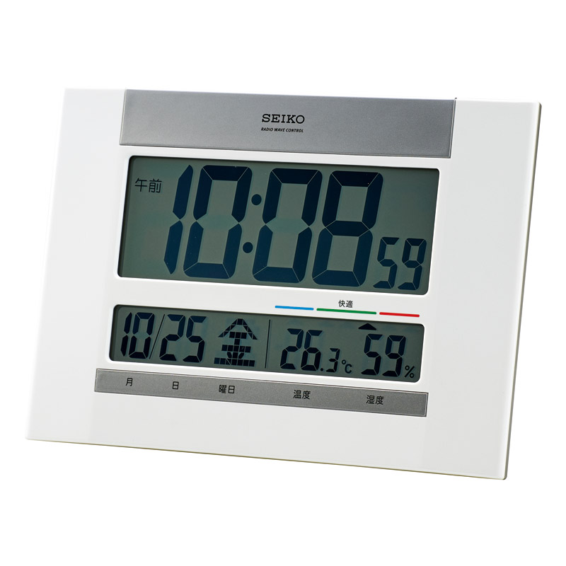 セイコー 電波デジタル掛置兼用時計