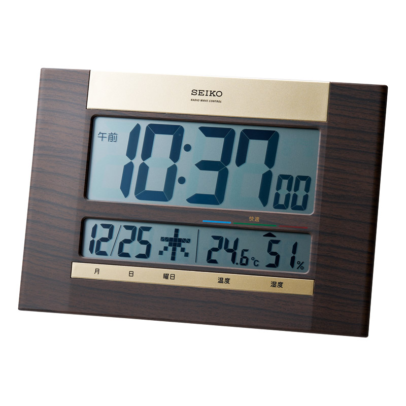 セイコー デジタル電波時計 