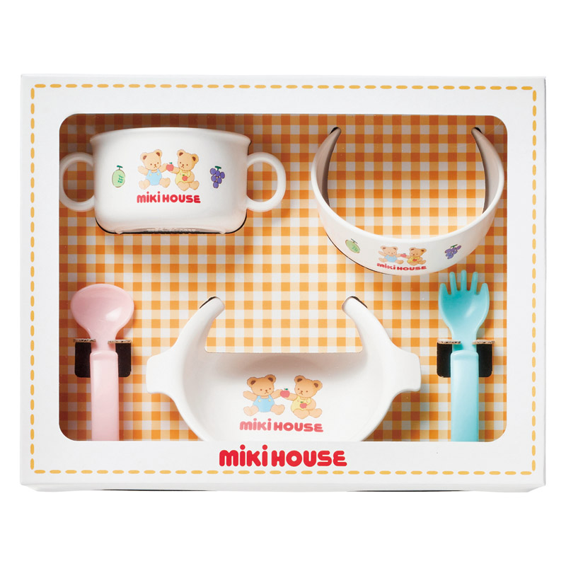 ミキハウス テーブルウェアセット 