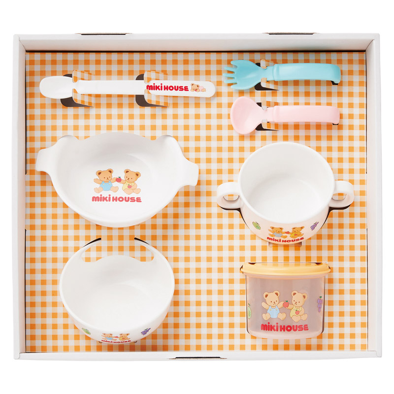 ミキハウス テーブルウェアセット 