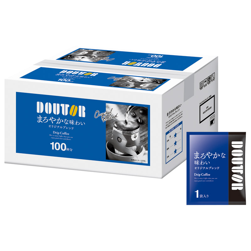 ドトール ドリップコーヒーオリジナルブレンド100P