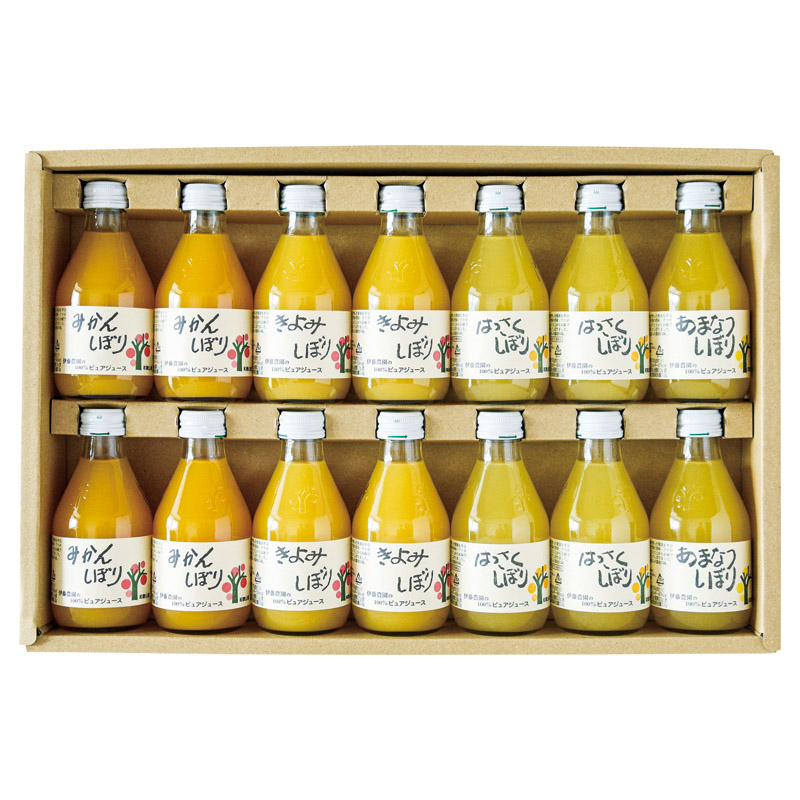 伊藤農園 100%ピュアジュース14本ギフトセット
