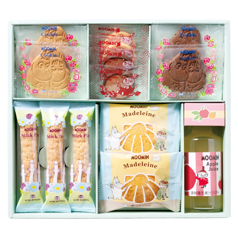 ムーミン ジュース&スイーツセット 
