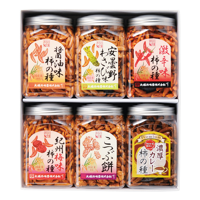 大橋珍味堂 ギフト ポット6品詰合せ