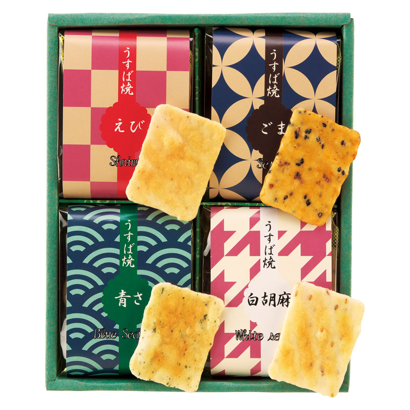 うすば焼お煎餅4個詰合せ