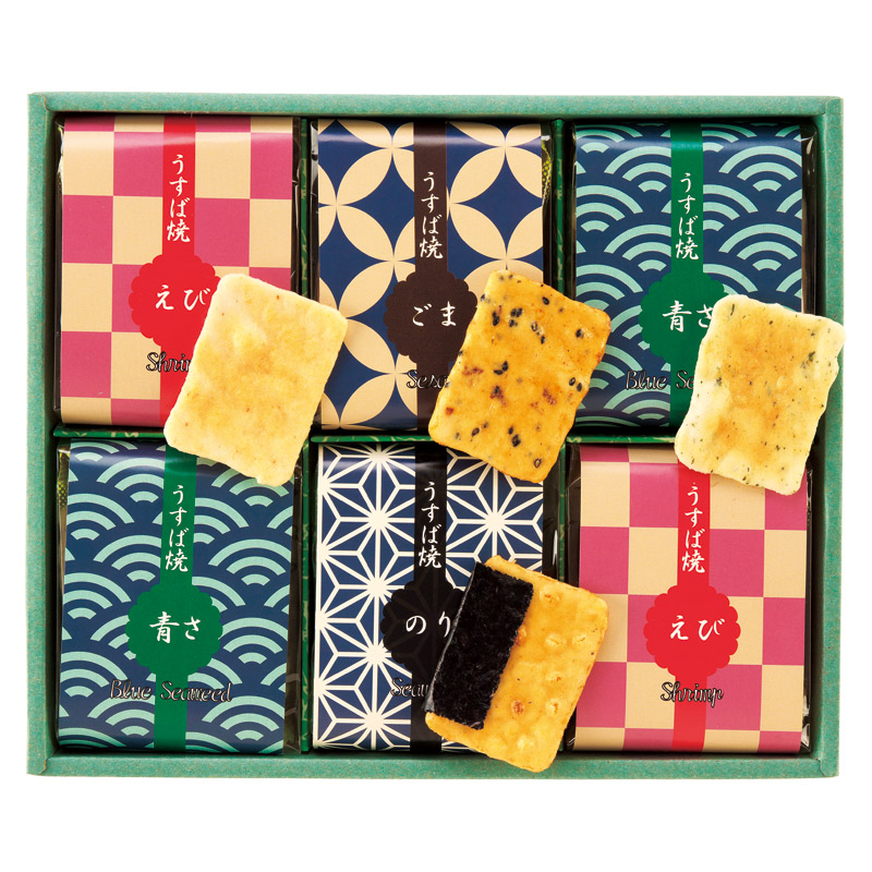 うすば焼お煎餅6個詰合せ