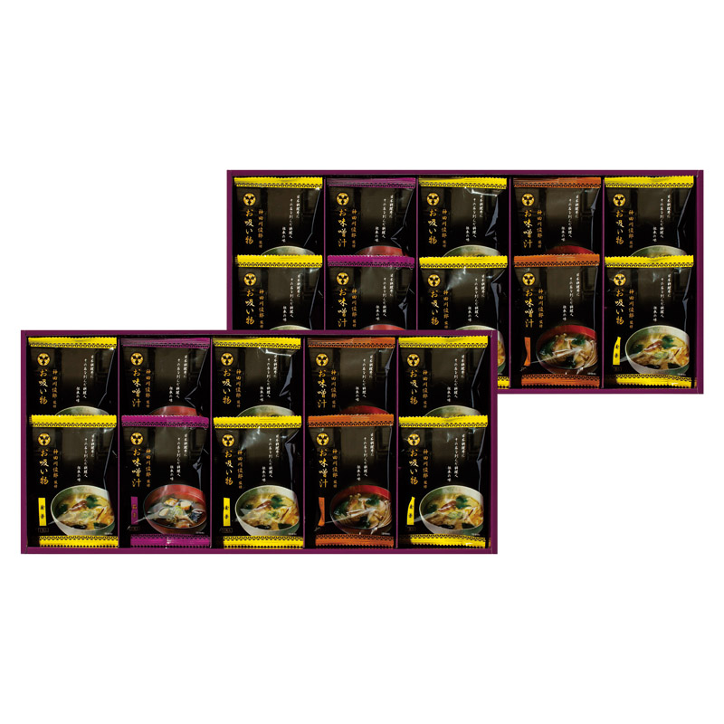 神田川俊郎監修 味和心 お味噌汁ギフト【雅】 