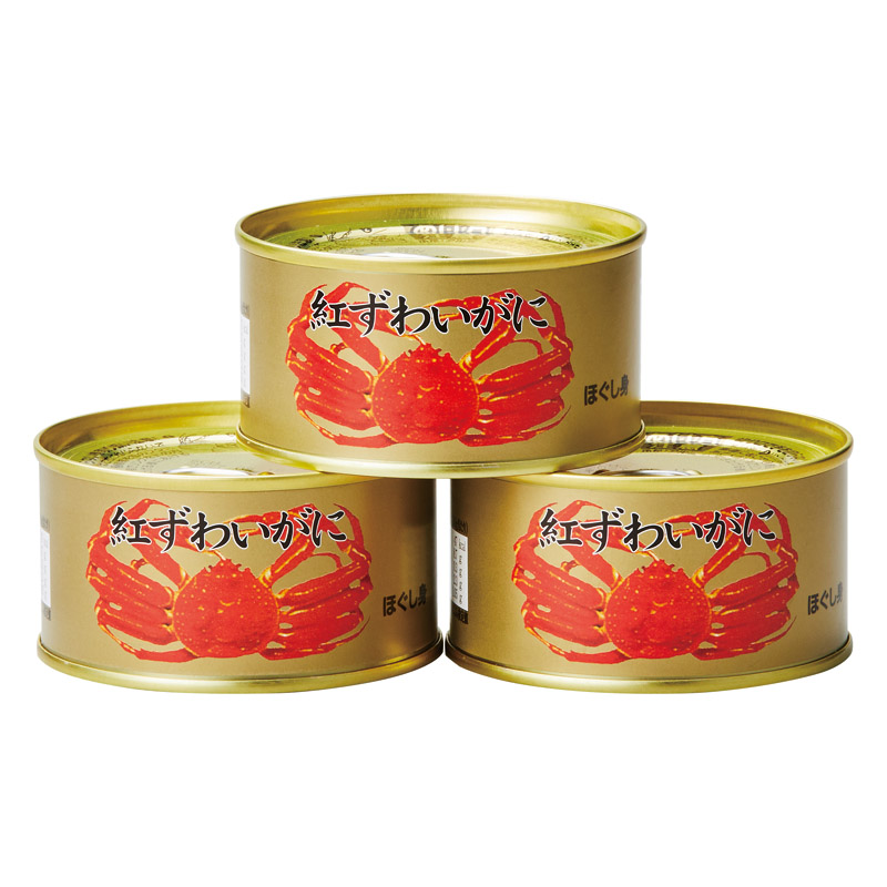 マルヤ水産 紅ずわいがに缶詰セット 