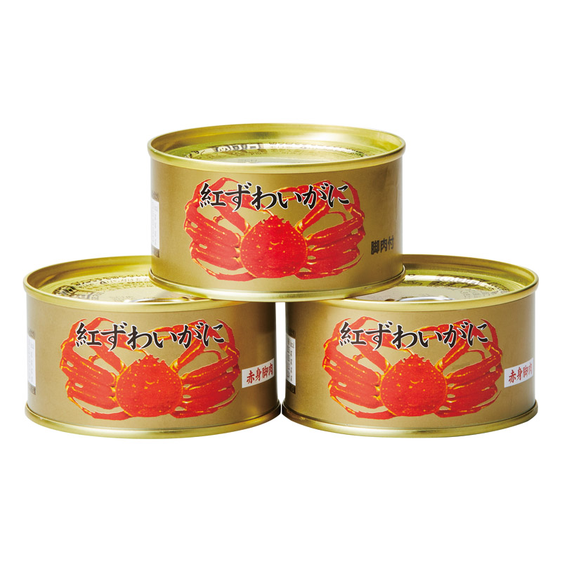 マルヤ水産 紅ずわいがに缶詰セット 