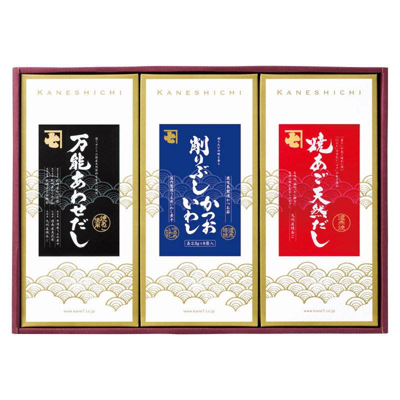 かね七 味ごろも だしパック･削り節ギフト