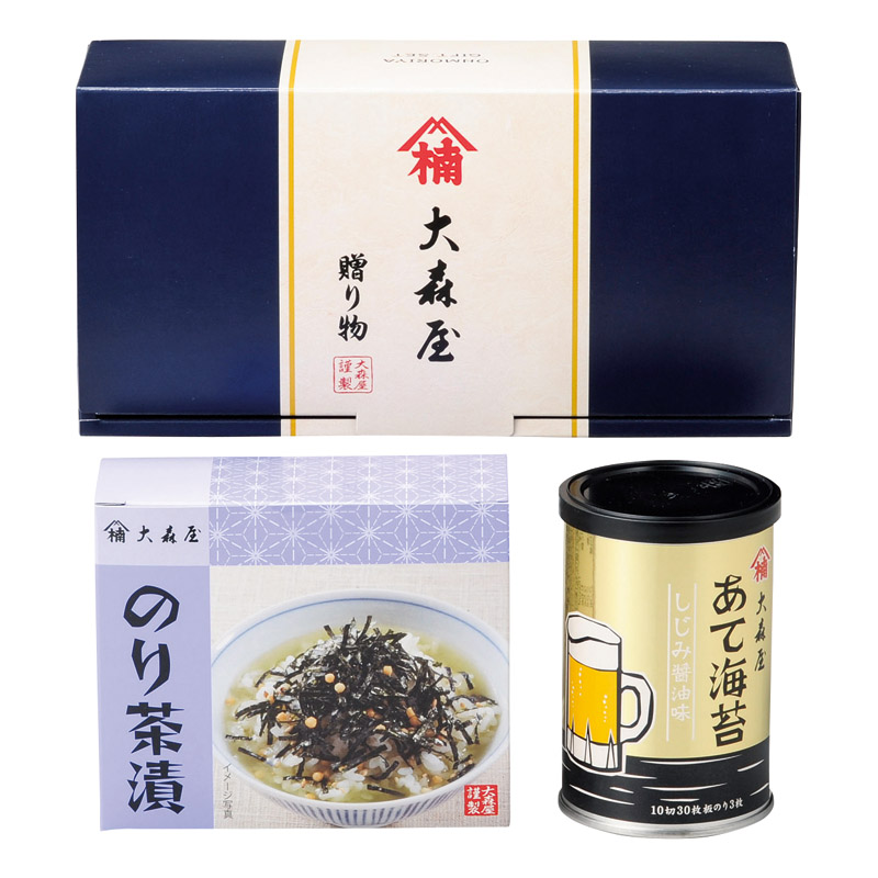大森屋 しじみ醤油味付のり･のり茶漬セット