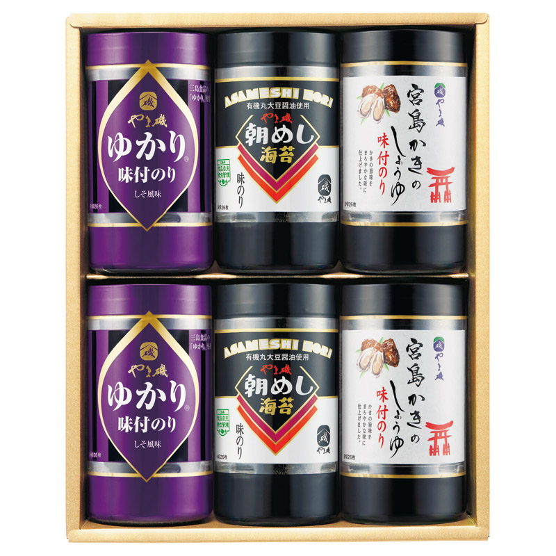 やま磯 味付のりカップ詰合せ 
