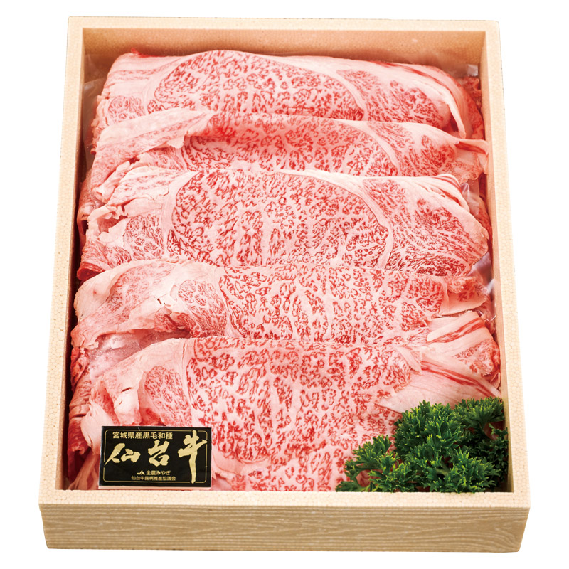 仙台牛肩ロースすき焼き