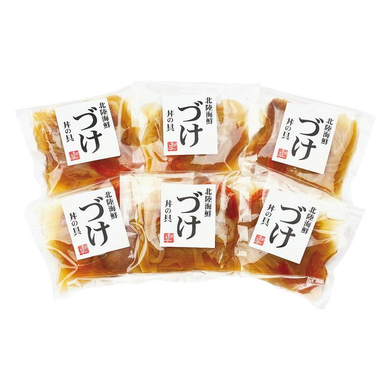 能登半島 北陸海鮮づけ丼の具