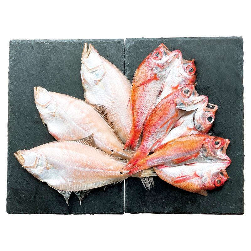 島根 岡富商店「一日漁」のどぐろ･かれい一夜干