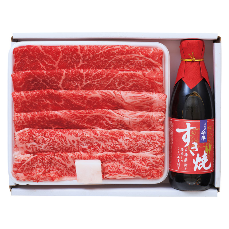 三重県産 松阪牛すき焼き食べ比べ&今半割下セット