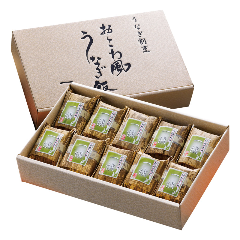 愛知 うなぎ割烹「一愼」おこわ風うなぎ飯