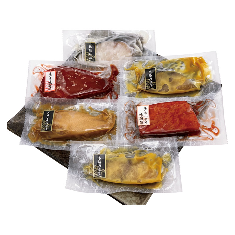 静岡「焼津いまる井川商店」漬け魚5種セット