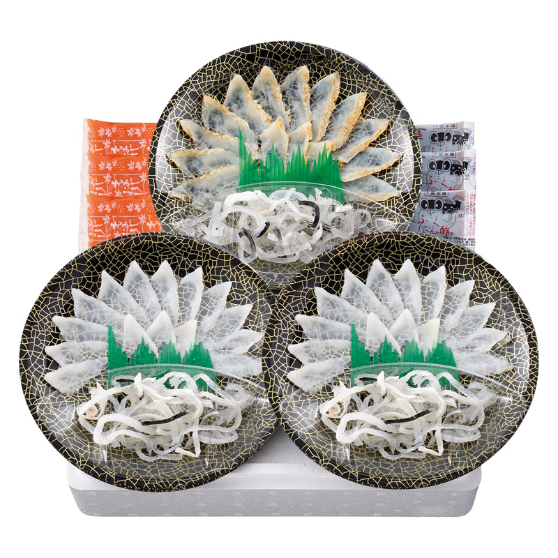 関とら本店 ふく薄造り詰合せ