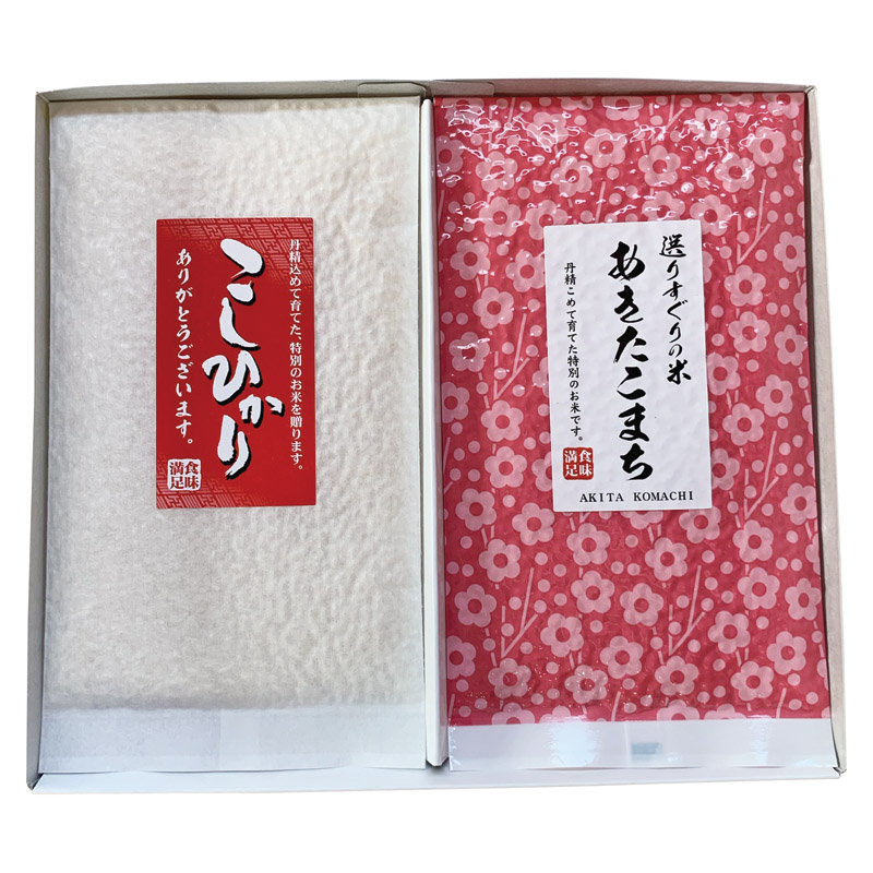 真空パックのお米 2種セット