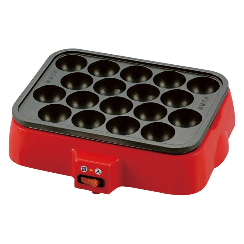 HOME SWAN 着脱式 角型 電気たこ焼き器