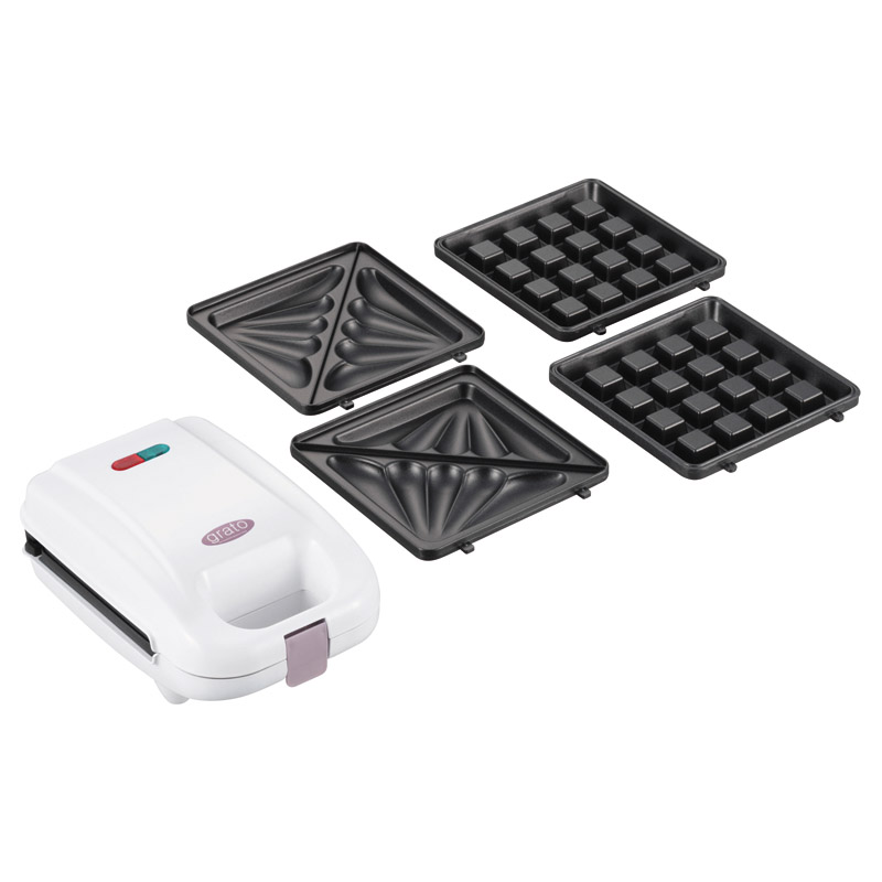 グラート 着脱式マルチサンドメーカーS（2枚組）