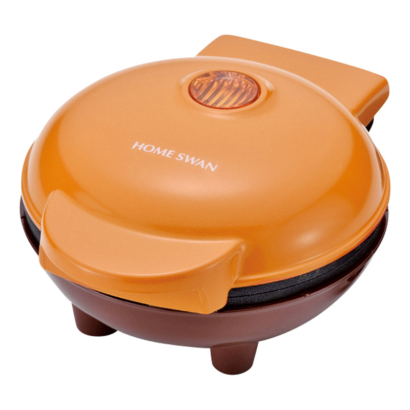 HOME SWAN Let'sぱくぱく プチパンケーキメーカー パッションオレンジ