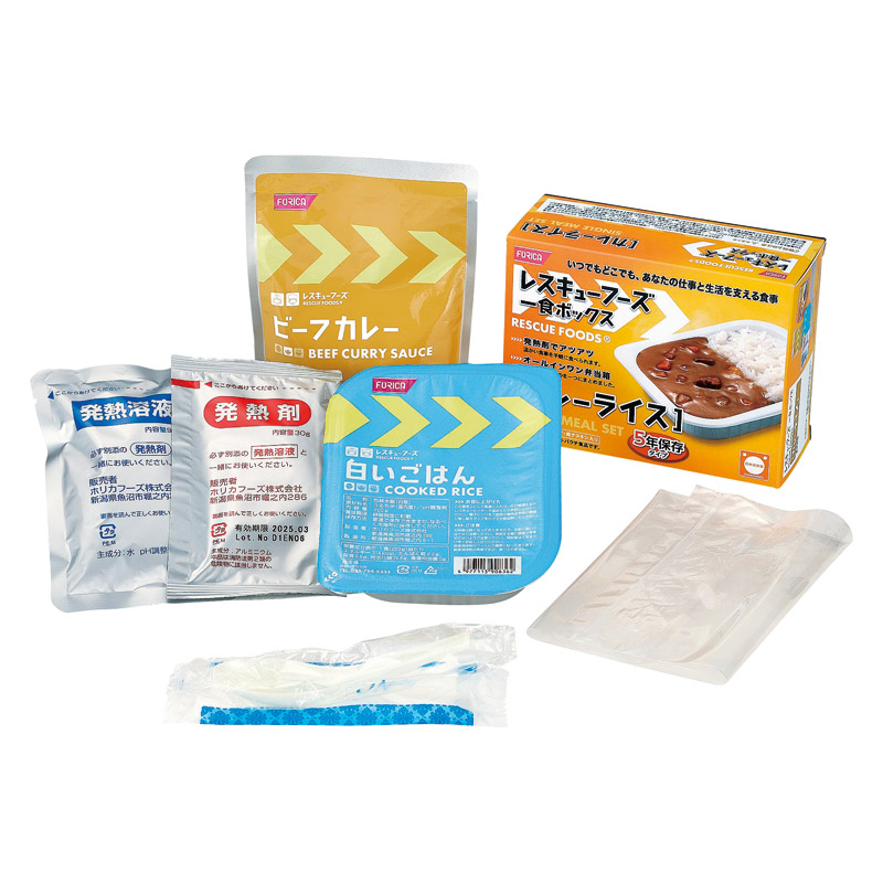 FORICA レスキューフーズ 一食ボックス カレーライス
