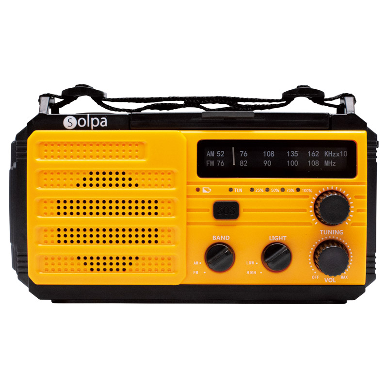 solpa スーパー防災ラジオ チャージオ8000