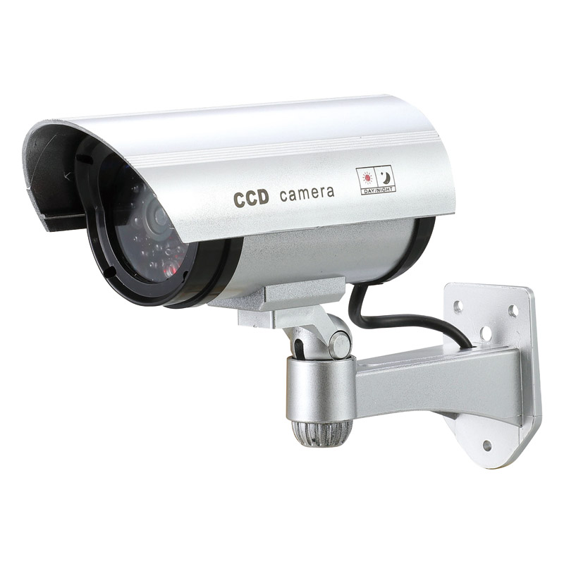 防犯ダミーカメラ（赤色LED点滅タイプ）