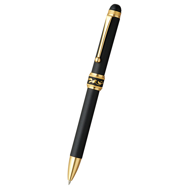 プラチナ ダブル3アクション 肥後象嵌