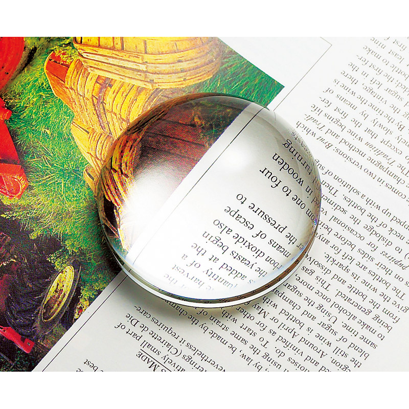 グラスワークスナルミ ルーペ ペーパーウエイト