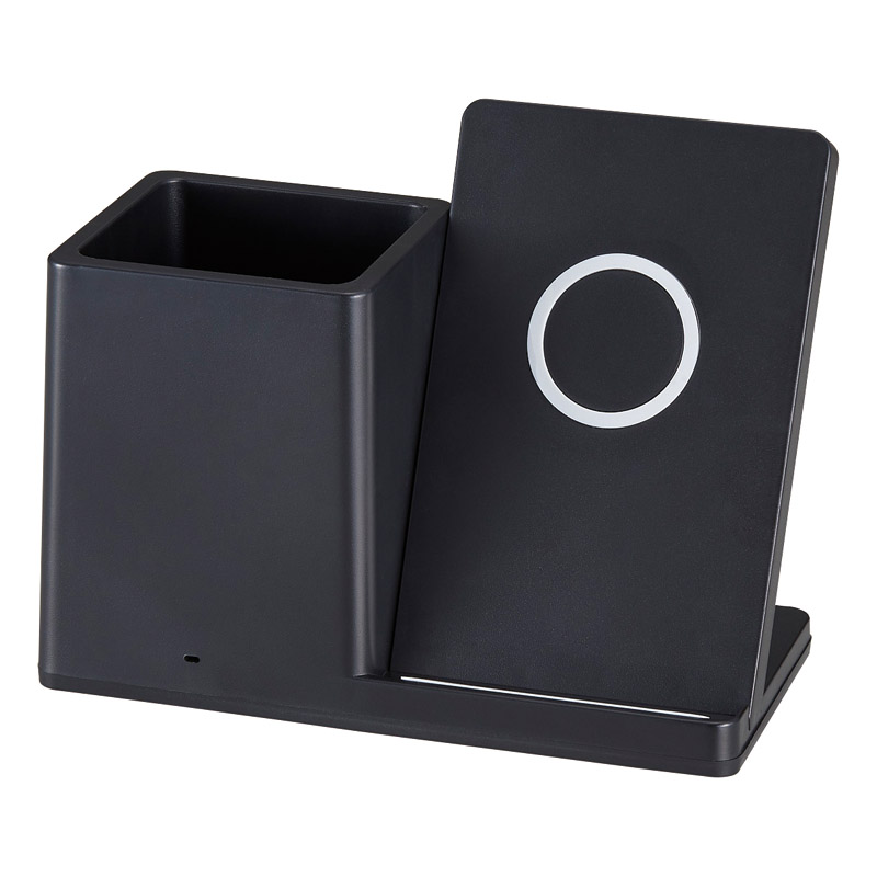 ペンホルダー付ワイヤレス充電器