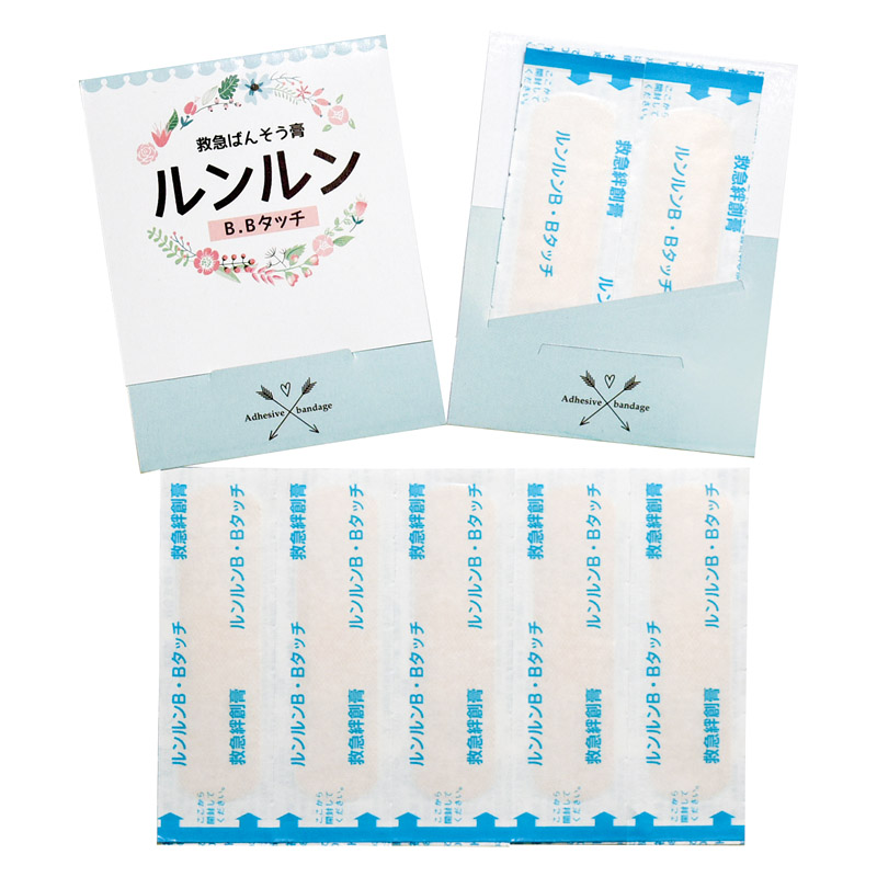ルンルンB.Bタッチ滅菌済絆創膏5枚