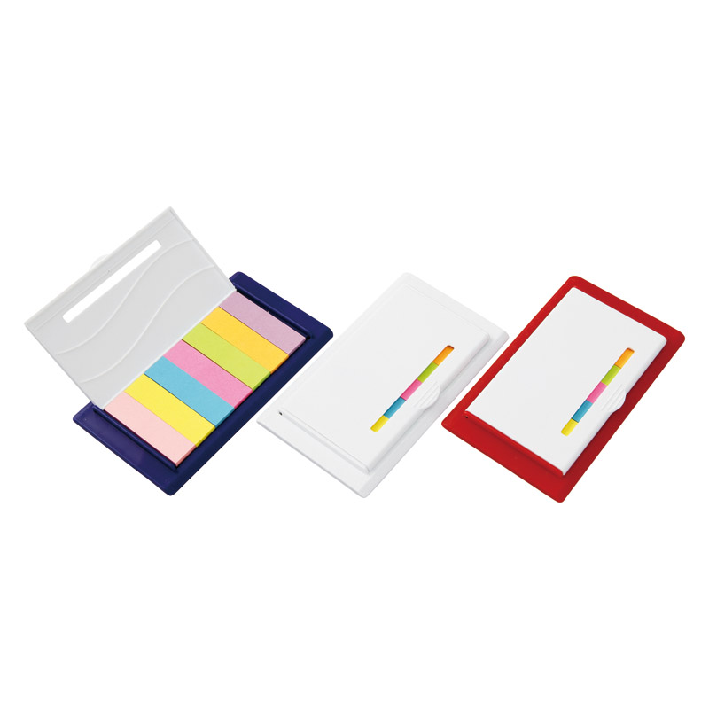 ケース入りカラフルふせんセット（1P）