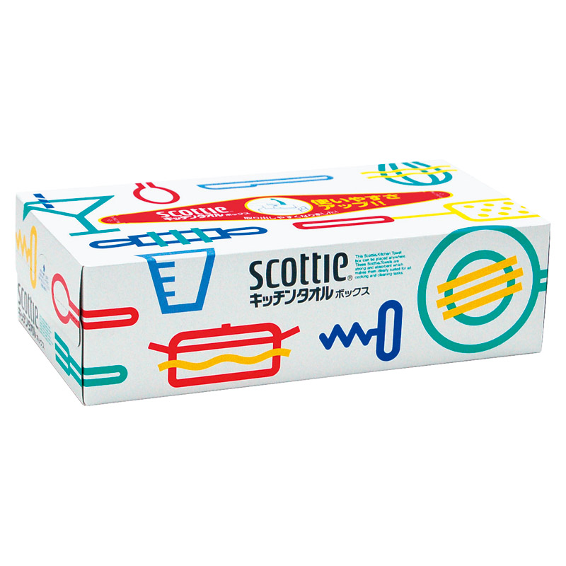 クレシア キッチンタオルボックス75組