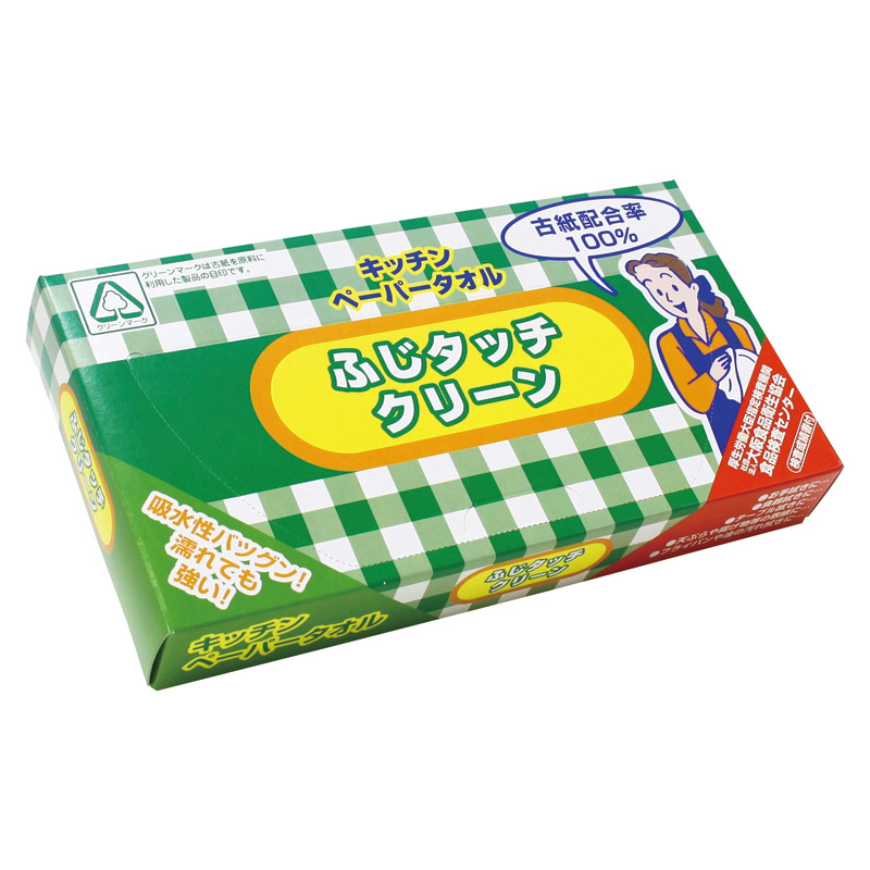 ふじタッチクリーンキッチンペーパータオル 50枚入